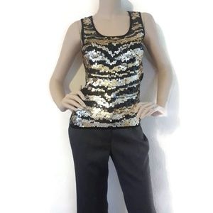 Boston Proper Sequined Top